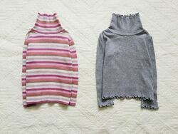 2-3 рок. , 92-98 зріст Брендові гольфи, водолазки Gap. George. натуральні. 1