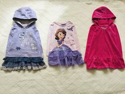 2-4 рок. , 92-98 зріст Брендові туніки. сукні, худі. Next. Disney. Dunnes. н