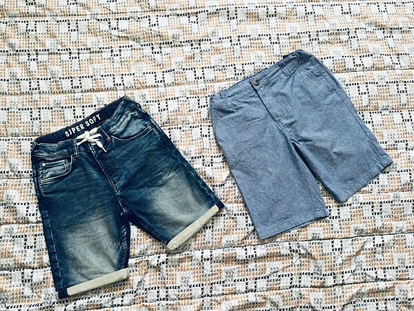 13 рок. , 158 зріст Denim джинсові і бавовняні шорти, 100 бавовна. утяжка с