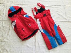 110 зріст брендовий Італія лижний комбінезон роздільний зимовий водовідштов