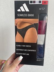 Трусики, нижня білизна adidas жіночі 4шт/уп M безшовні 4 кольори