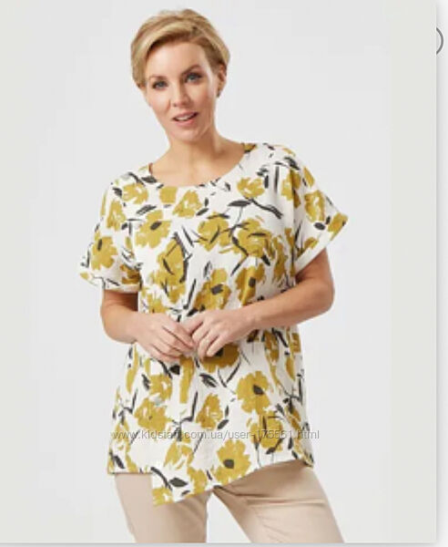 Блуза топ вільного крою від бренду Viz-a-viz 