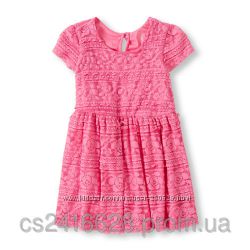 Нарядное кружевное платье Childrensplace для девочки 2 года
