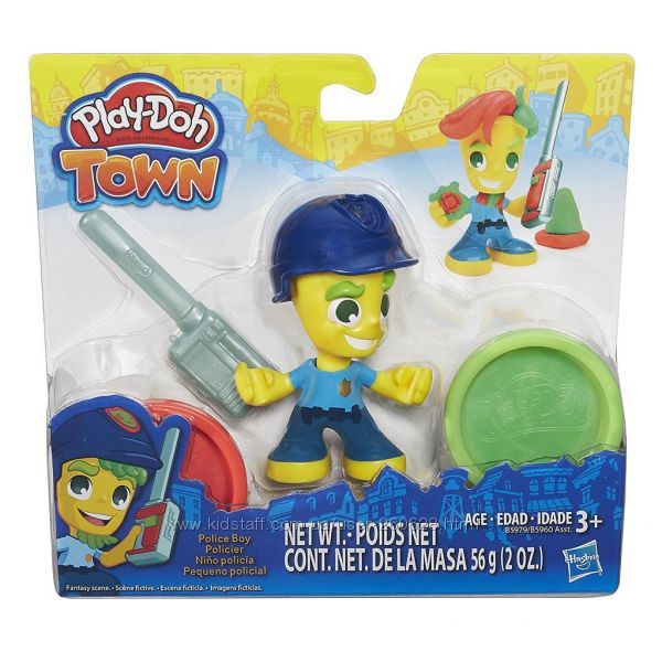 Набор Play-Doh Town Police Boy