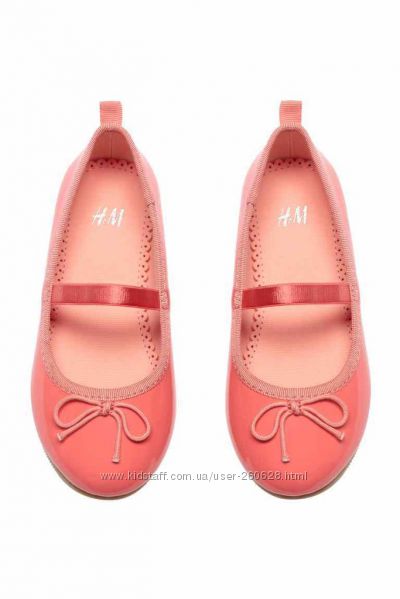 Туфли для девочки H&M стелька 16, 8 см