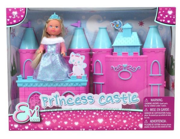 Набор кукла Эви с замком Evi Love Princess Castle Playset Оригинал