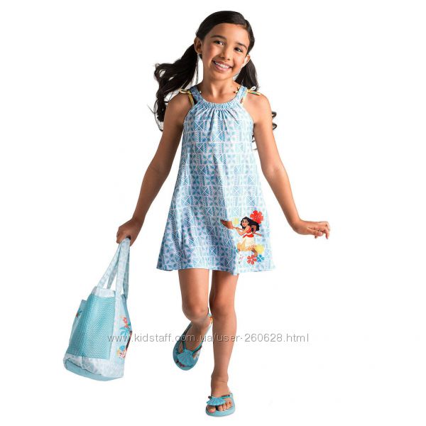 Пляжные платья Disney для девочек 2, 3 и 7-8 лет