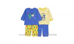 Пижамы George для мальчиков 9-12, 12-18 и 18-24 месяцев