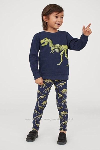 Комплект Свитшот и леггинсы H&M для мальчика 2-4  лет