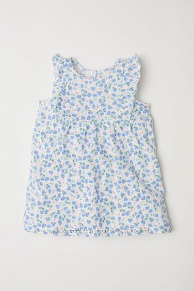 Красивое летнее платье H&M для девочек 12-18, 18-24 мес, 2-3, 3-4 лет
