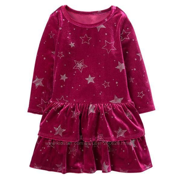 Красивые велюровые платья Gymboree для девочек  3 года