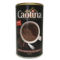 Caotina Dark - швейцарский питьевой черный шоколад