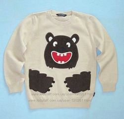 Светр/Бавовна-116см-Мiхов. Ведведик- Джемпера с Рисунком-LCWaikiki-104-134