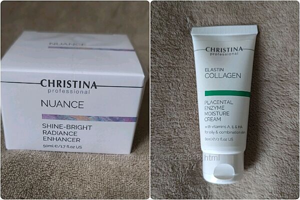 Новий крем для обличчя Christina Collagen Nuance