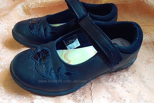Школьные фирменные туфли с мигалками George Disney Princess