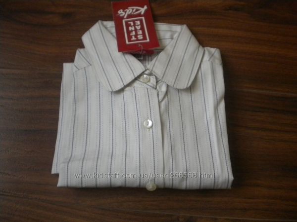 111Хлопковая  рубашка фирмы Stefanel