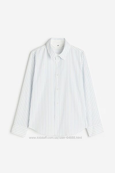 Тонка бавовняна сорочка H&M, розмір 14, на зріст до 170 см