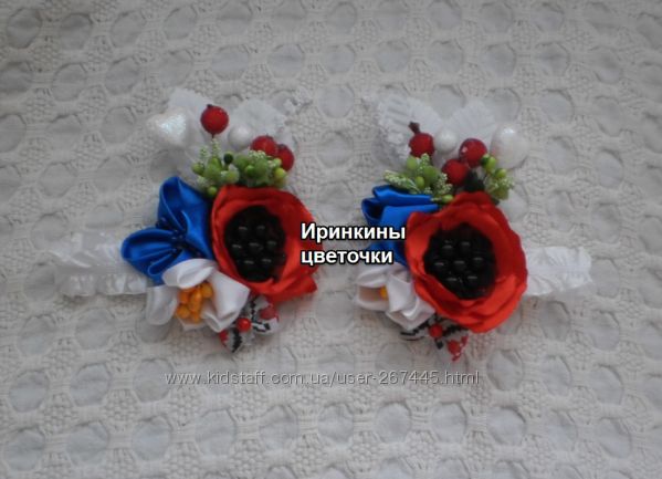свадебные аксессуары в украинском стиле.