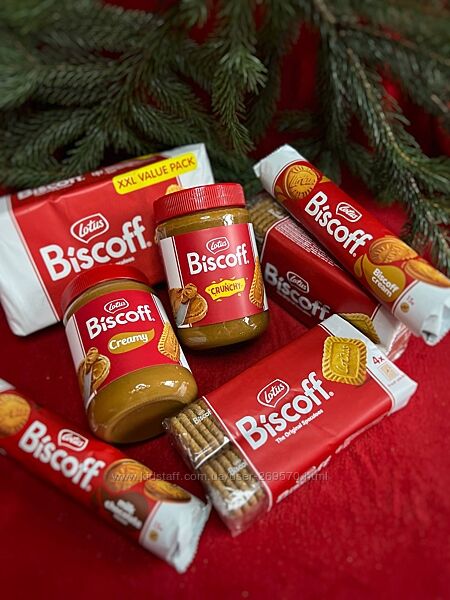 Карамельна паста  та печиво від LOTUS BISCOFF
