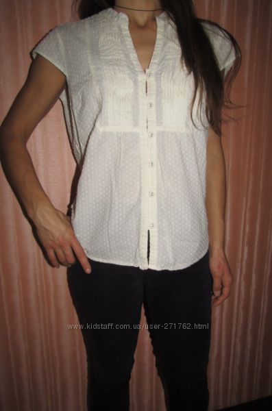 Блуза кремовая