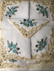 Скатертина з серветками 