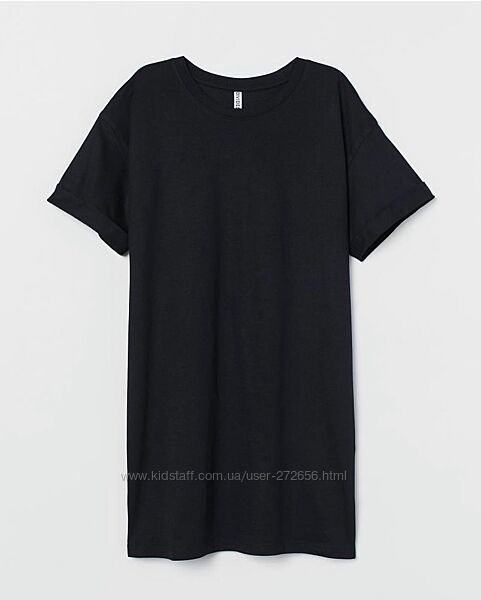 Жіноча подовжена  футболка H&M 