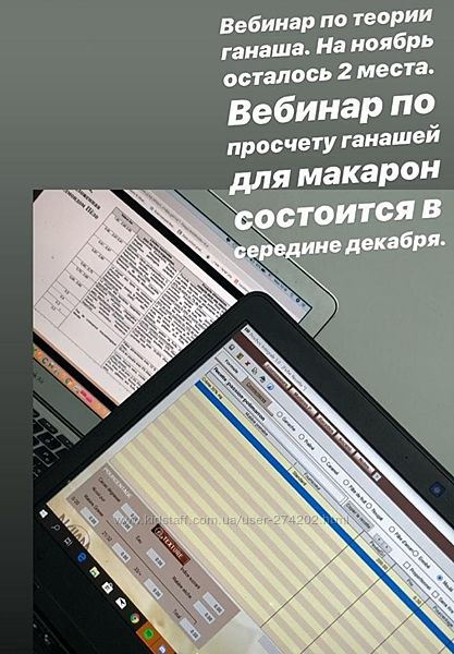 Ольга Фан-Юнг Просчет ганашей для макарон 