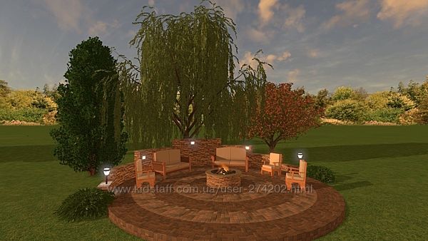 Юлия Быстрова Ландшафтный дизайн на компьютере