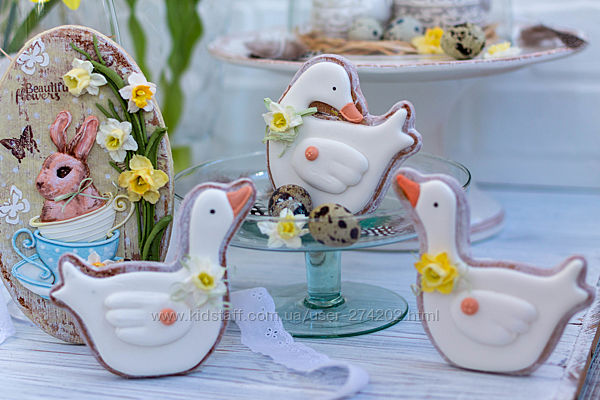 Таня Свирко 17 разных Пряники Айсинг Вафельный цветок