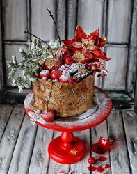 Декор Новогодних тортов Наталья Бондаренко