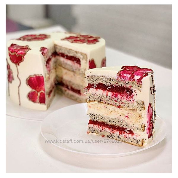 Маковый торт Руби Анастасия Лазарева Make Cake