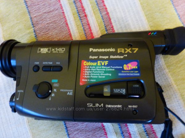 Профессиональная камера Panasonic NV-RX7EN кассета