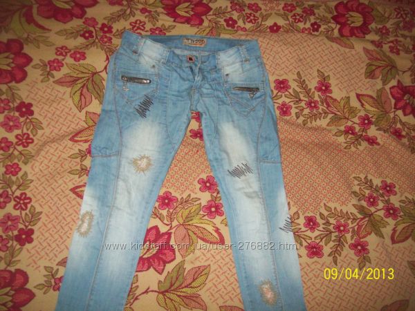 джинсы летние
