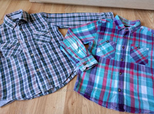 Рубашки для мальчика Zara и  iDo 