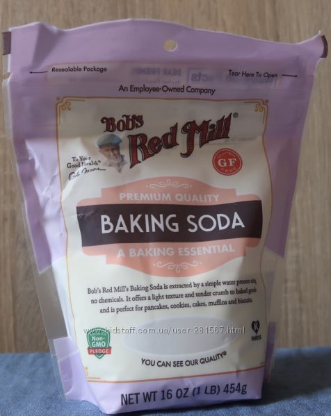 Харчова сода Bob&acutes Red Mill без глютена 454 г США 453g 