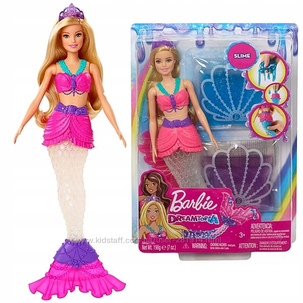 Barbie Dreamtopia русалочка Slime  слайм