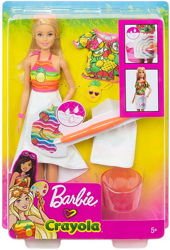Кукла Barbie Crayola Rainbow Fruit Surprise