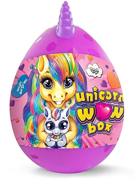 Яйцо сюрприз Unicorn WOW Box - супер подарок