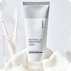 Омолоджуюча пінка з ретинолом та бакучиолом Skin627 Retinol 150 мл