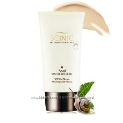 Равликовий BB крем з EGF фактором Scinic Snail Matrix SPF 50 40 мл 