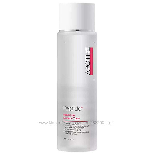 Пептидний тонер-есенція з ботуліном APOTHE Peptide 11 Botulinum Essence 