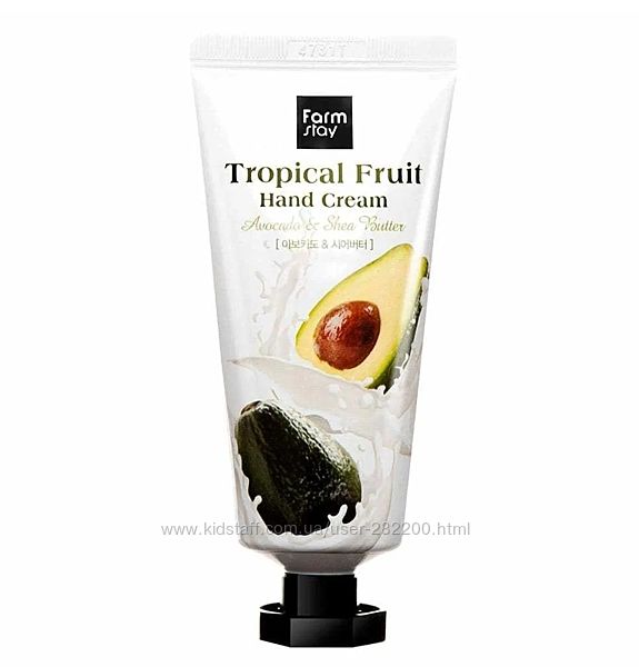 Питательный крем для рук Farmstay Tropical Fruit Hand Cream Avocado
