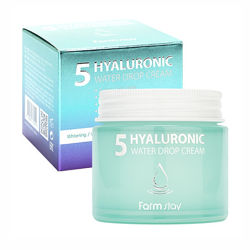 Крем із 5 видами гіалуронової кислоти Farmstay Hyaluronic 5 Water Drop
