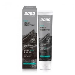 Отбеливающая зубная паста с древесным углем 2080 Black Clean Charcoal  