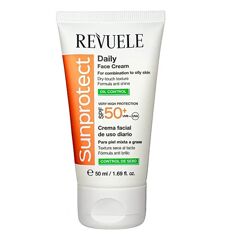 Сонцезахисний крем для обличчя Revuele Sunprotect Oil Control SPF 50