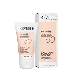 Щоденний крем-барєр Revuele Daily Sun Barrier Moisturize SPF50, 50 мл