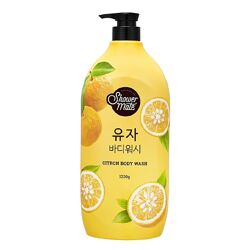 Гель для душу з яскравим ароматом цитрусу Kerasys Shower Mate Fresh Citron 