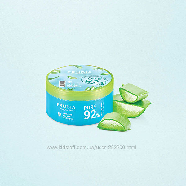 Універсальний зволожувальний гель 92 Алое вера Welcos Frudia Aloe Soothing