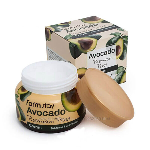 До 13.11.2025р. Ліфтинг-крем з екстрактом авокадо FarmStay Avocado