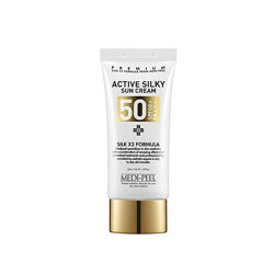 До 21.02.2026р Сонцезах. крем із пептидів Medi-peel Active SilkyCream SPF50